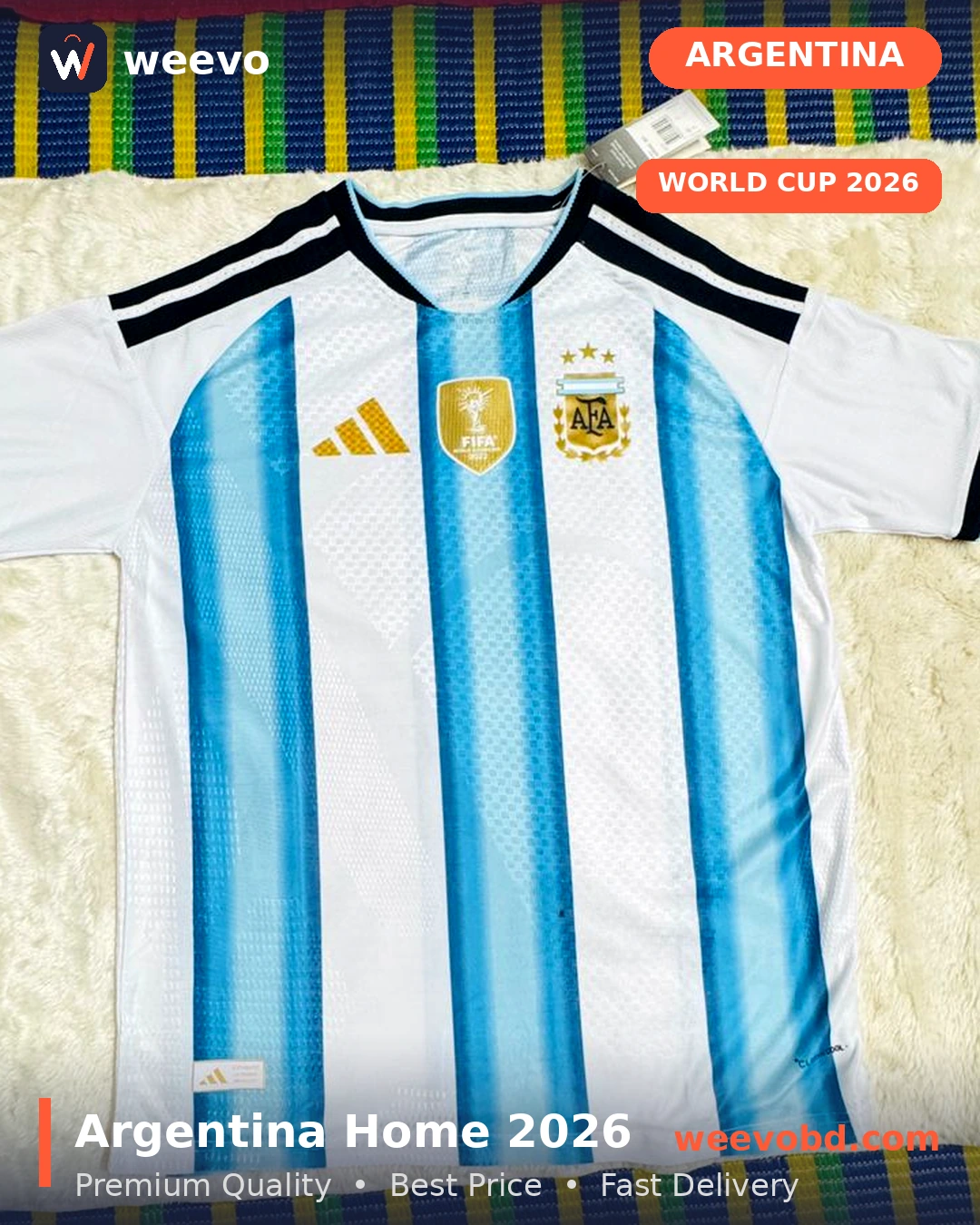 Argentina Jersey - Premium