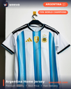 Argentina Football Jersey Premium Quality | WeevoBD